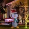 Sunnydaze Jolly Holiday Penguin Christmas Inflatable Yard Decoration - 4 Ft